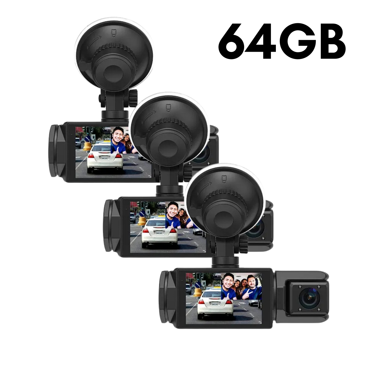 DashCam HD™ 1080p Dashcam with Rear View Camera