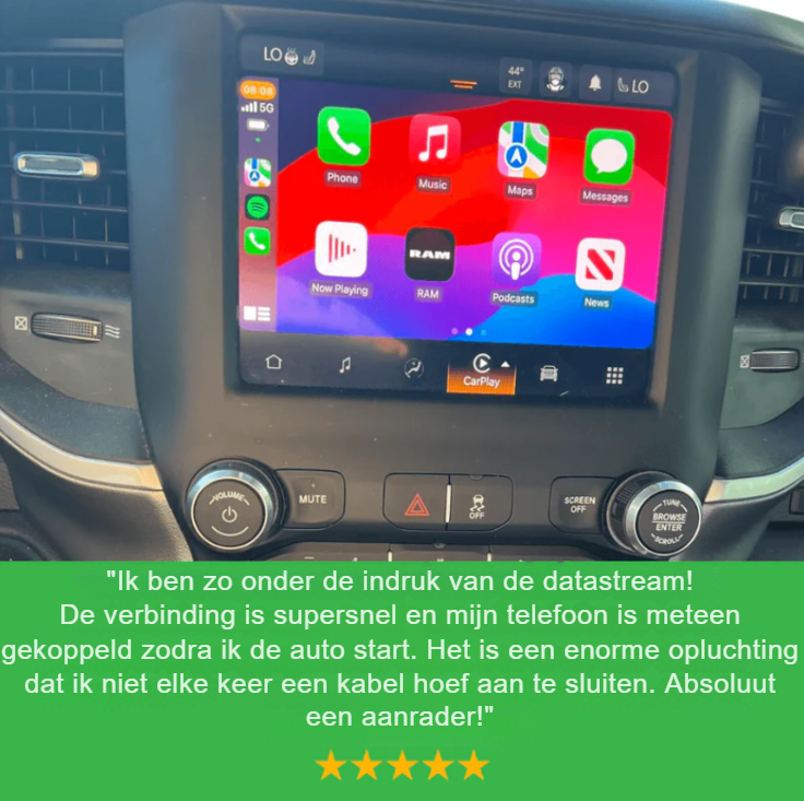 DataStream™ | Draadloze CarPlay- en Android Auto-adapter